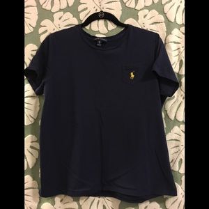 Polo crewneck T-shirt